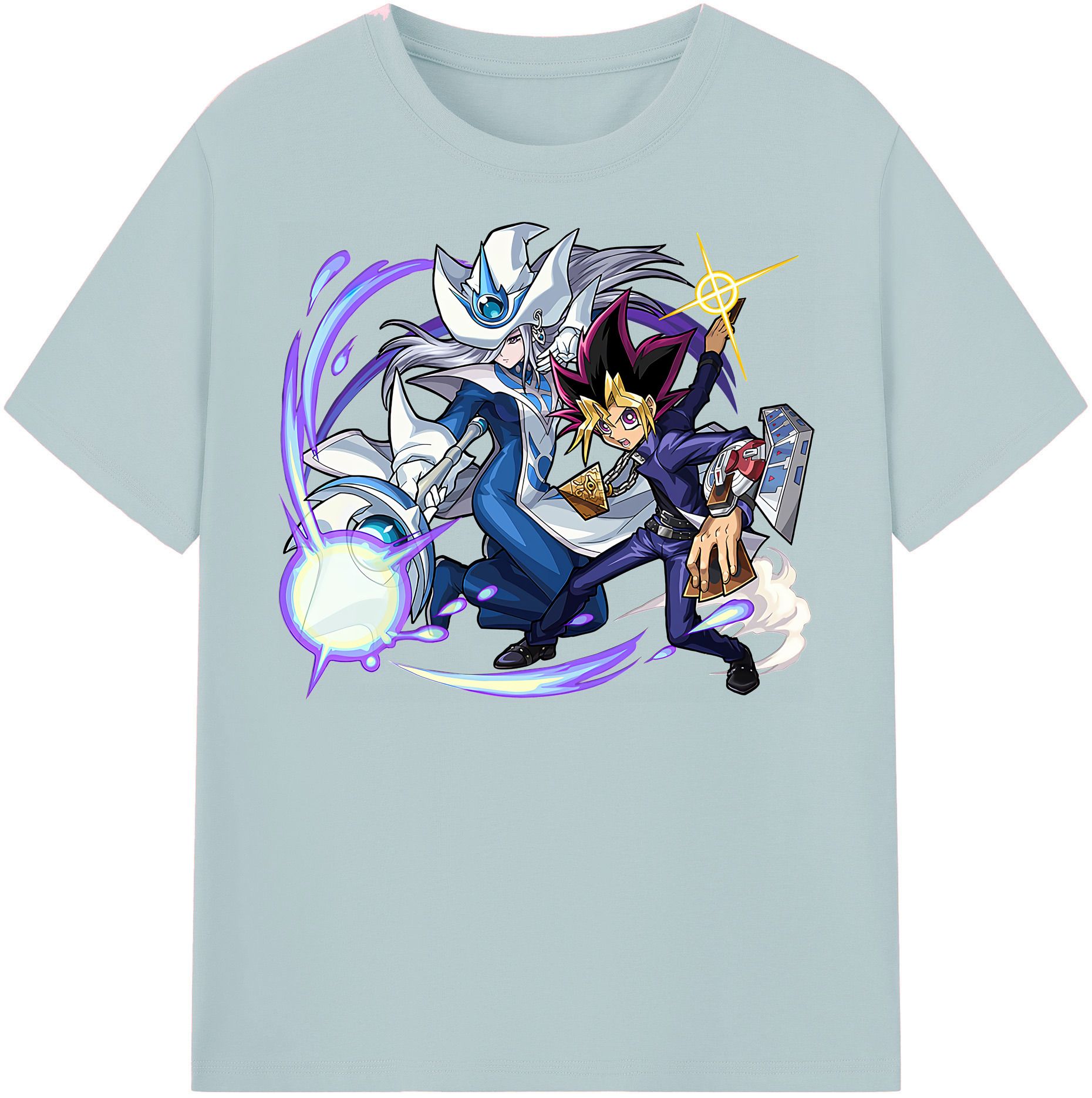 （画像用） 遊☆戯☆王 Yu-Gi-Oh! 綿100％半袖Tシャツ（フロントプリント）